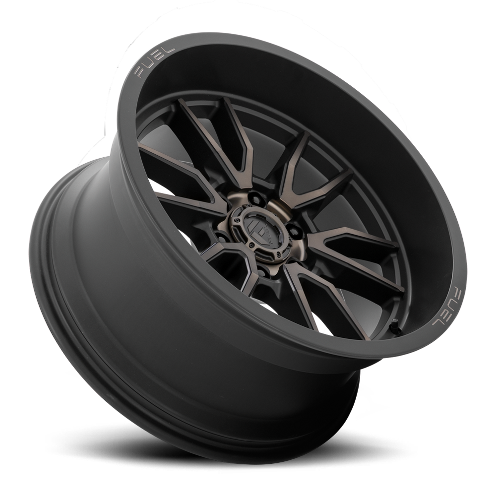Aluminum Wheels 17X9 Clash 6 D762 Matte Black Double Dark Tint Fuel Off Road Wheels