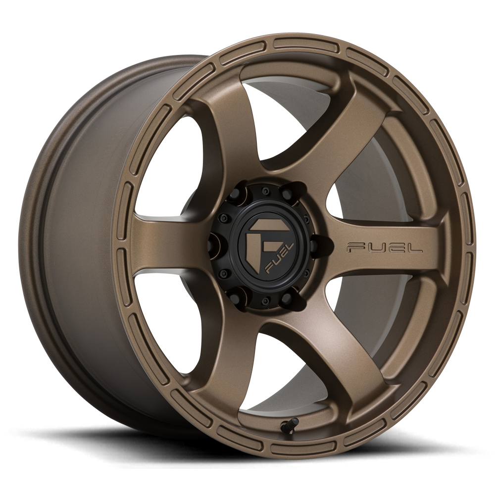 Aluminum Wheels 20X9 Rush D768 Matte Bronze Fuel Off Road Wheels