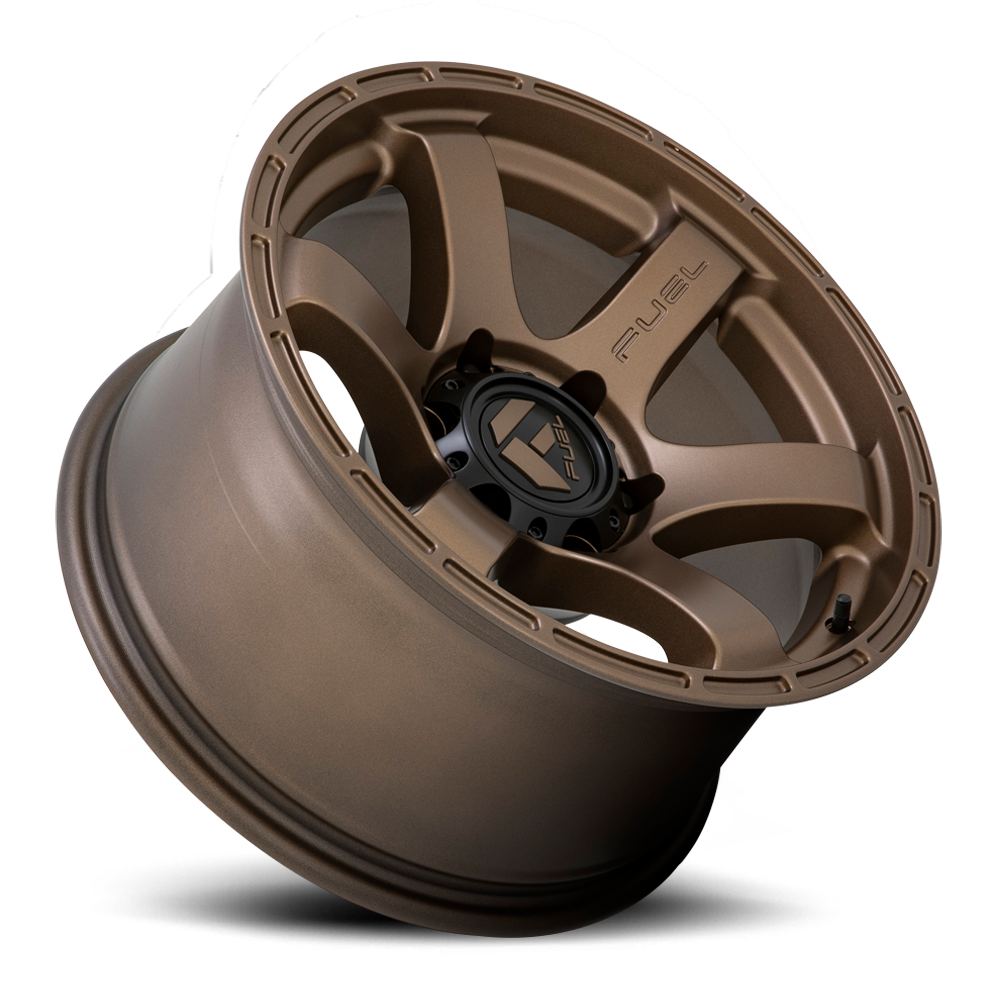 Aluminum Wheels 20X9 Rush D768 Matte Bronze Fuel Off Road Wheels