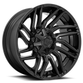 Aluminum Wheels 20X10 Typhoon D775 Matte Black Fuel Off Road Wheels