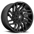 Aluminum Wheels 20X9 Typhoon D776 Gloss Black Fuel Off Road Wheels