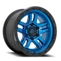 Aluminum Wheels 17X9 AMMO D790 Blue W/Black Lip Fuel Off Road Wheels