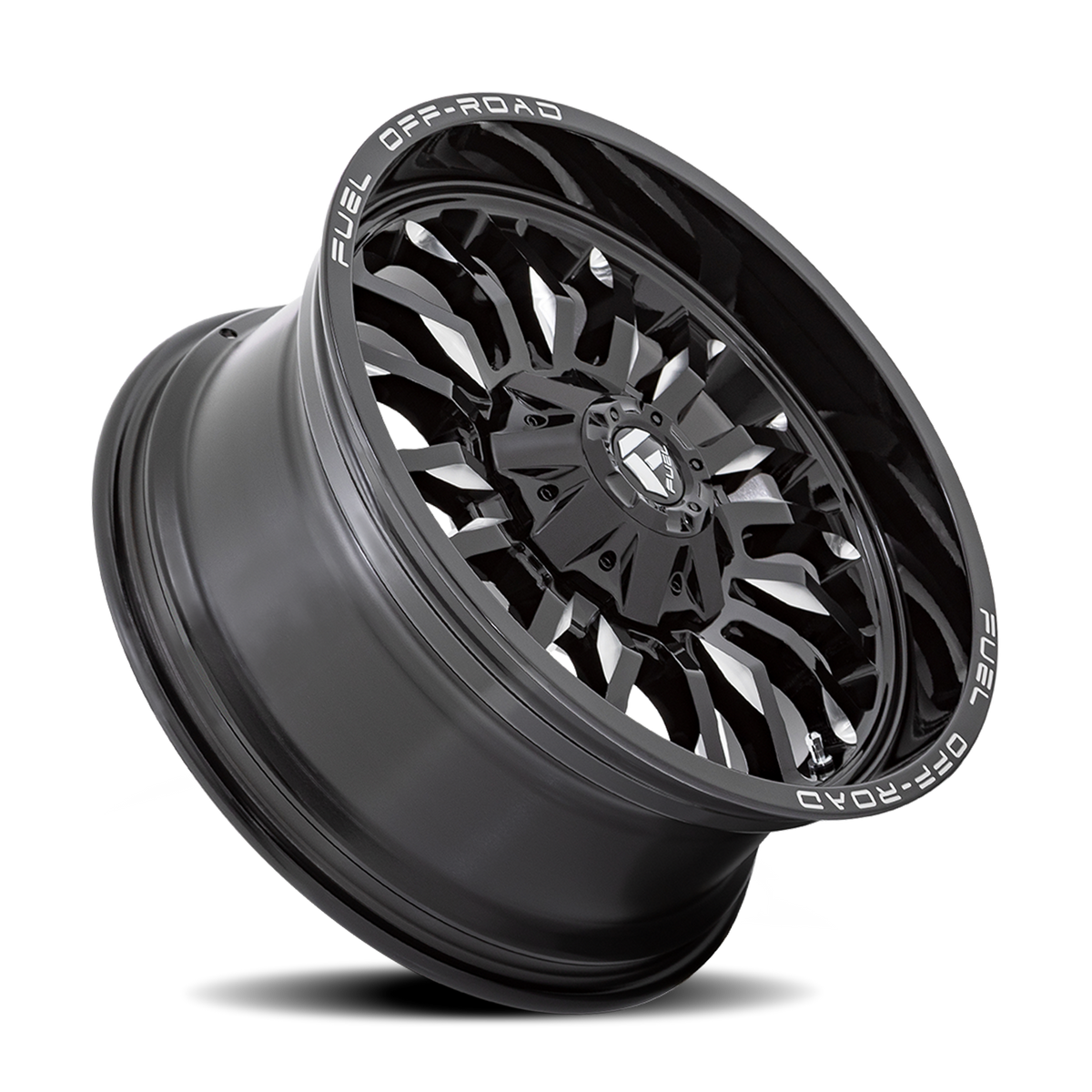 Aluminum Wheels 20X9 Arc D795 Gloss Black Milled Fuel Off Road Wheels