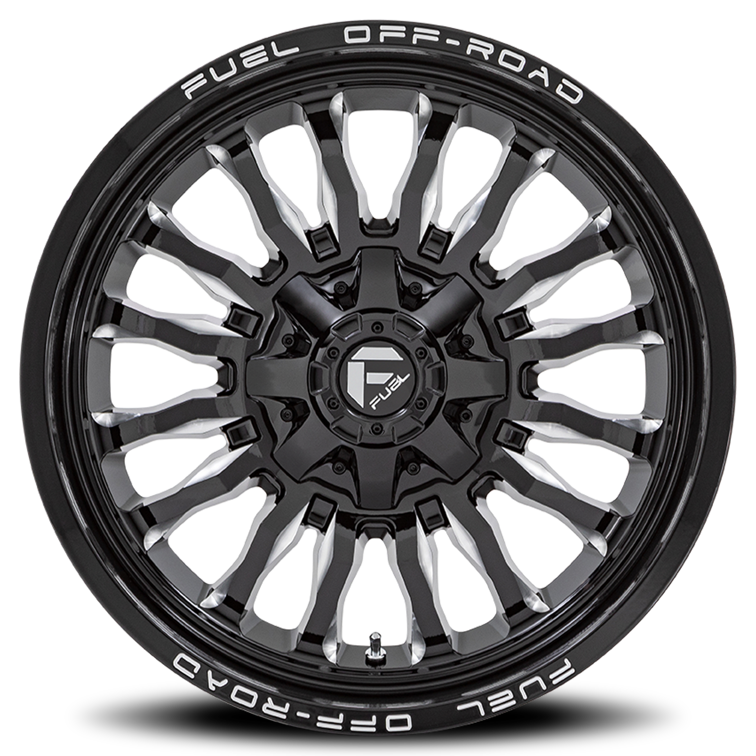 Aluminum Wheels 20X9 Arc D795 Gloss Black Milled Fuel Off Road Wheels