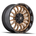 Aluminum Wheels 20X10 Arc D797 Platinum Bronze/Black Lip Fuel Off Road Wheels