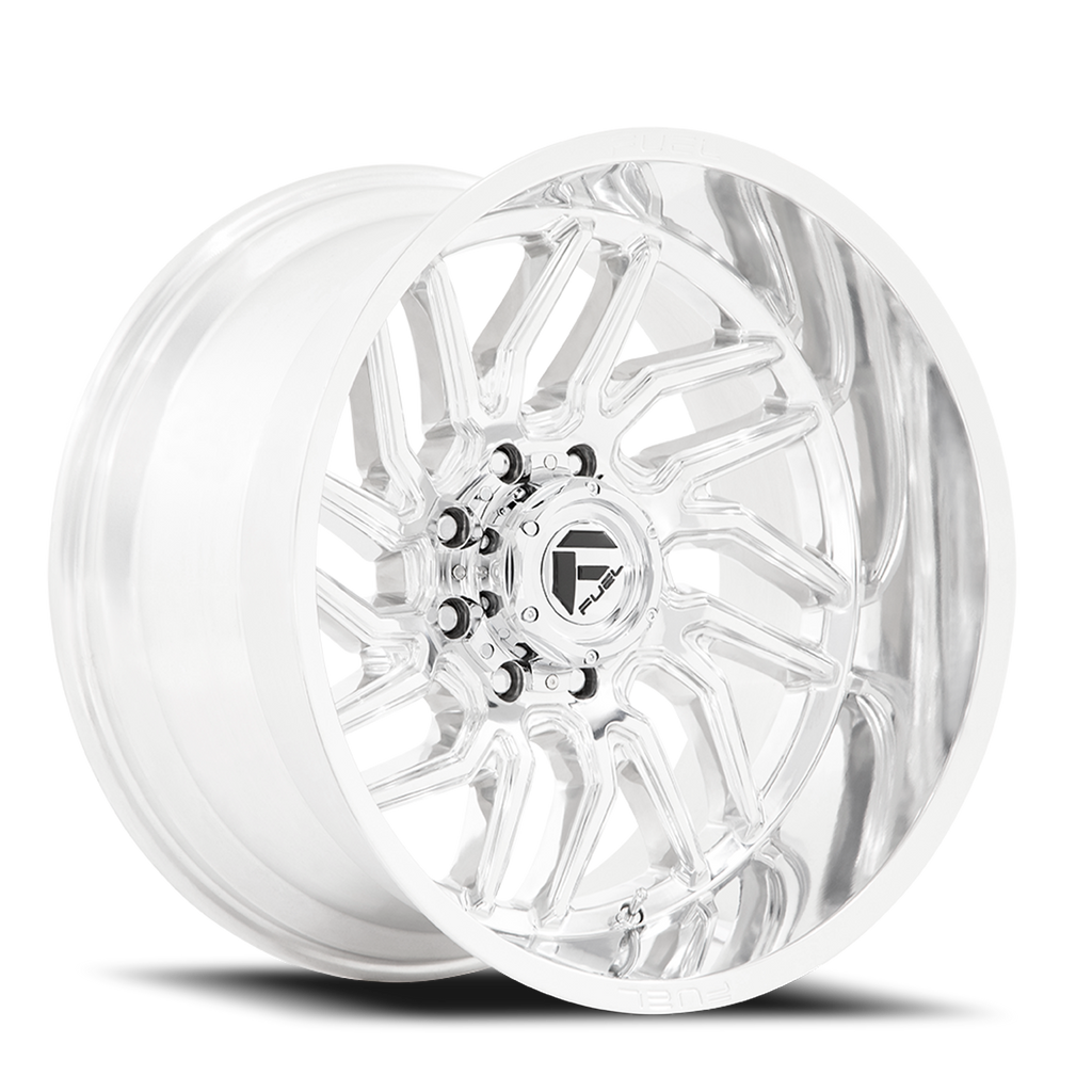 Aluminum Wheels 20X9 Hurricane D809 Polished Milled Fuel Off Road Wheels