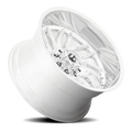 Aluminum Wheels 24X12 Hurricane D809 Polished Milled Fuel Off Road Wheels