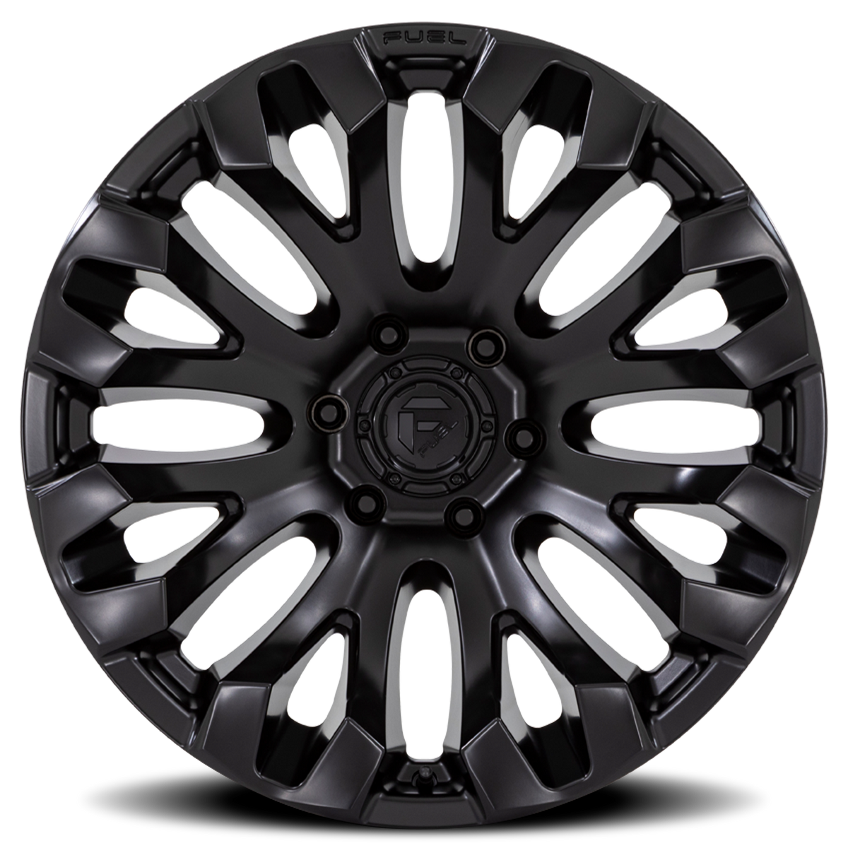 Aluminum Wheels 20X10 Quake D831 Blackout Fuel Off Road Wheels