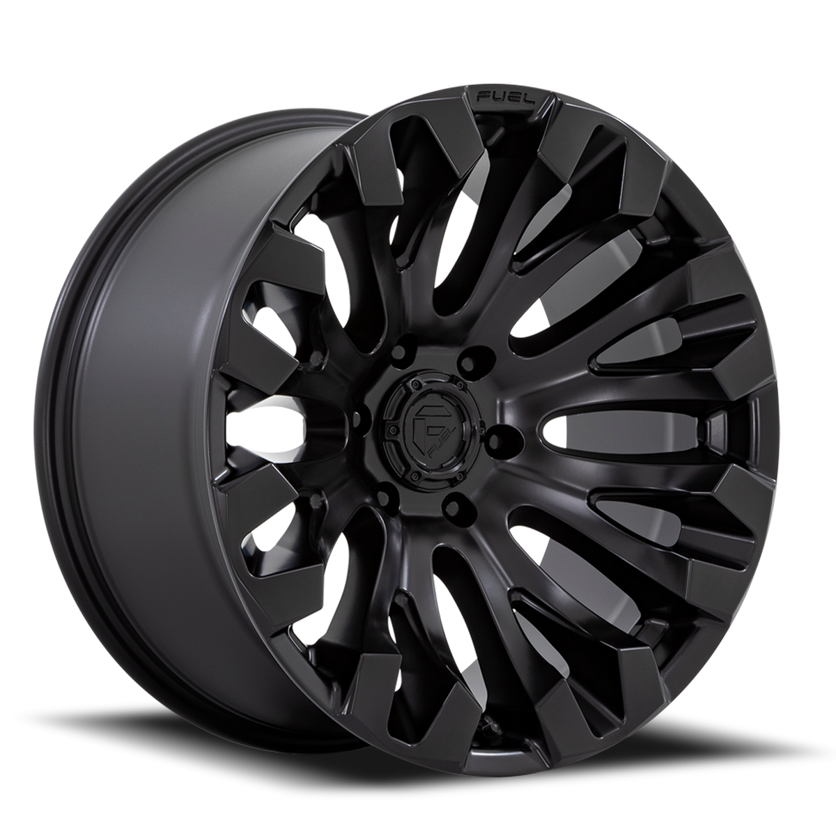 Aluminum Wheels 20X9 Quake D831 Blackout Fuel Off Road Wheels