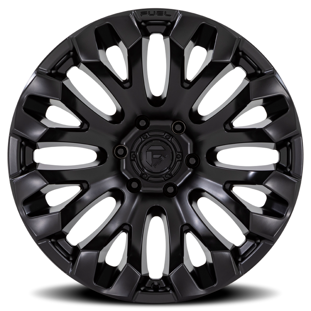 Aluminum Wheels 20X9 Quake D831 Blackout Fuel Off Road Wheels