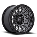 Aluminum Wheels 20X9 Cycle D835 Gunmetal Gray/Black Ring Fuel Off Road Wheels