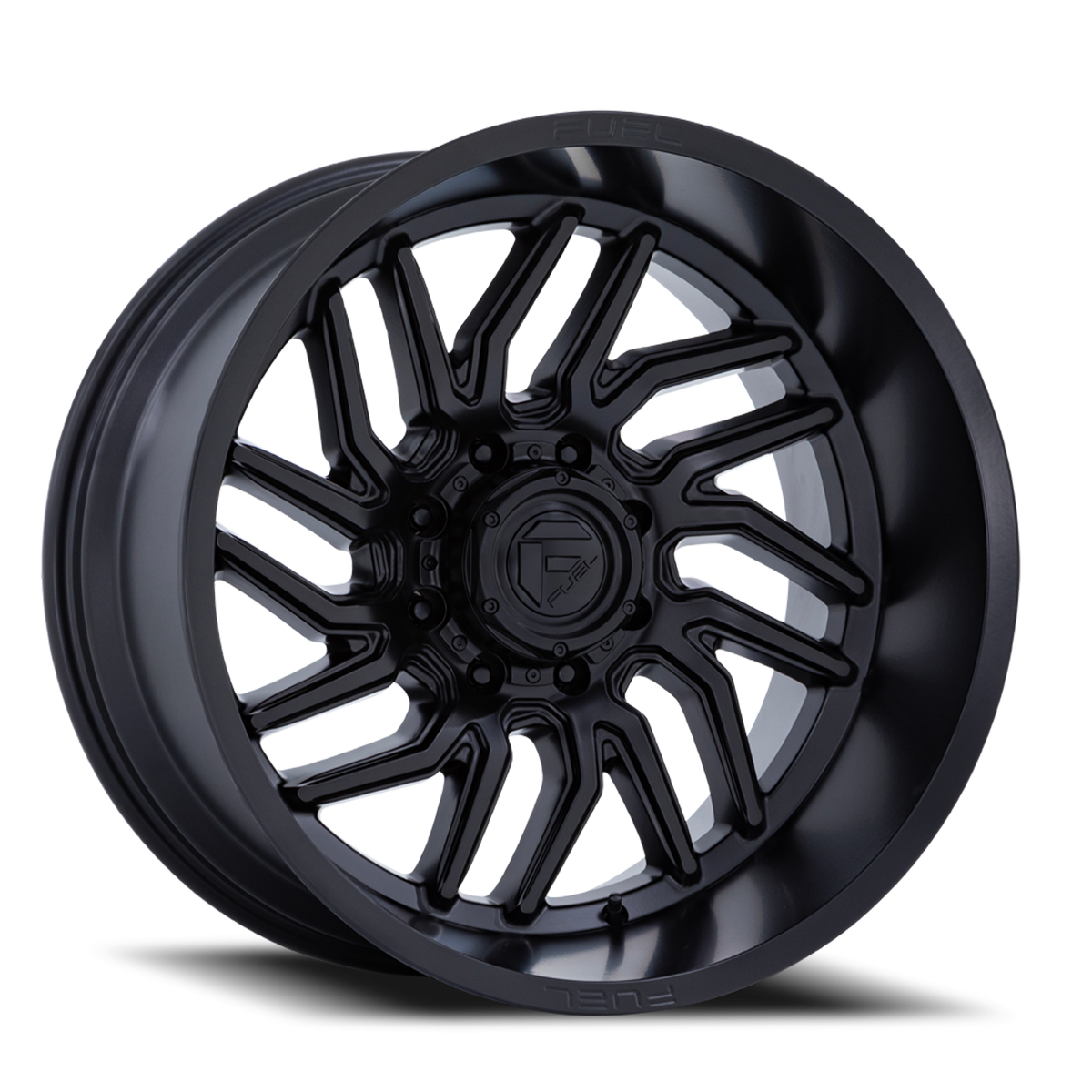 Aluminum Wheels 20X10 Hurricane D864 Blackout Fuel Off Road Wheels