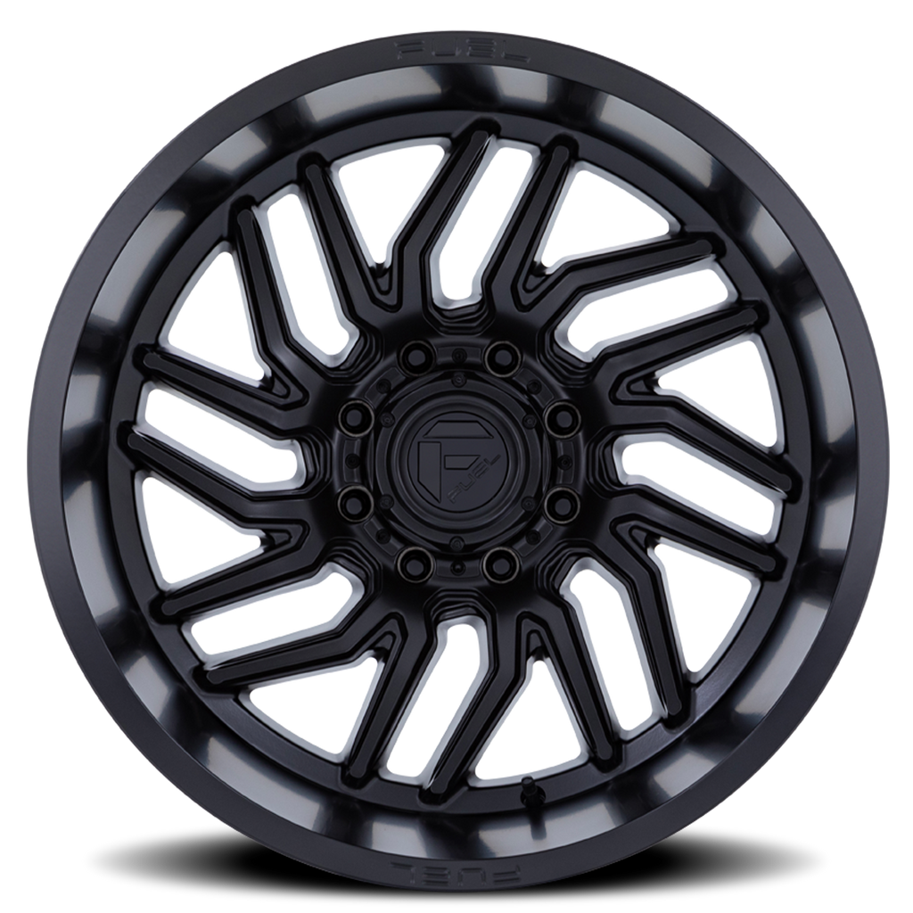 Aluminum Wheels 20X9 Hurricane D864 Blackout Fuel Off Road Wheels