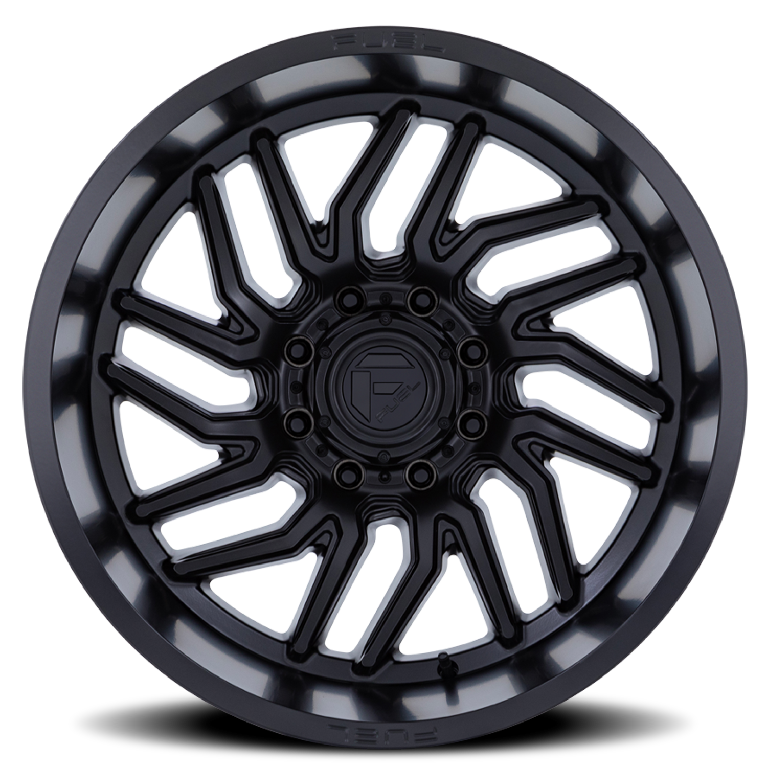 Aluminum Wheels 20X9 Hurricane D864 Blackout Fuel Off Road Wheels