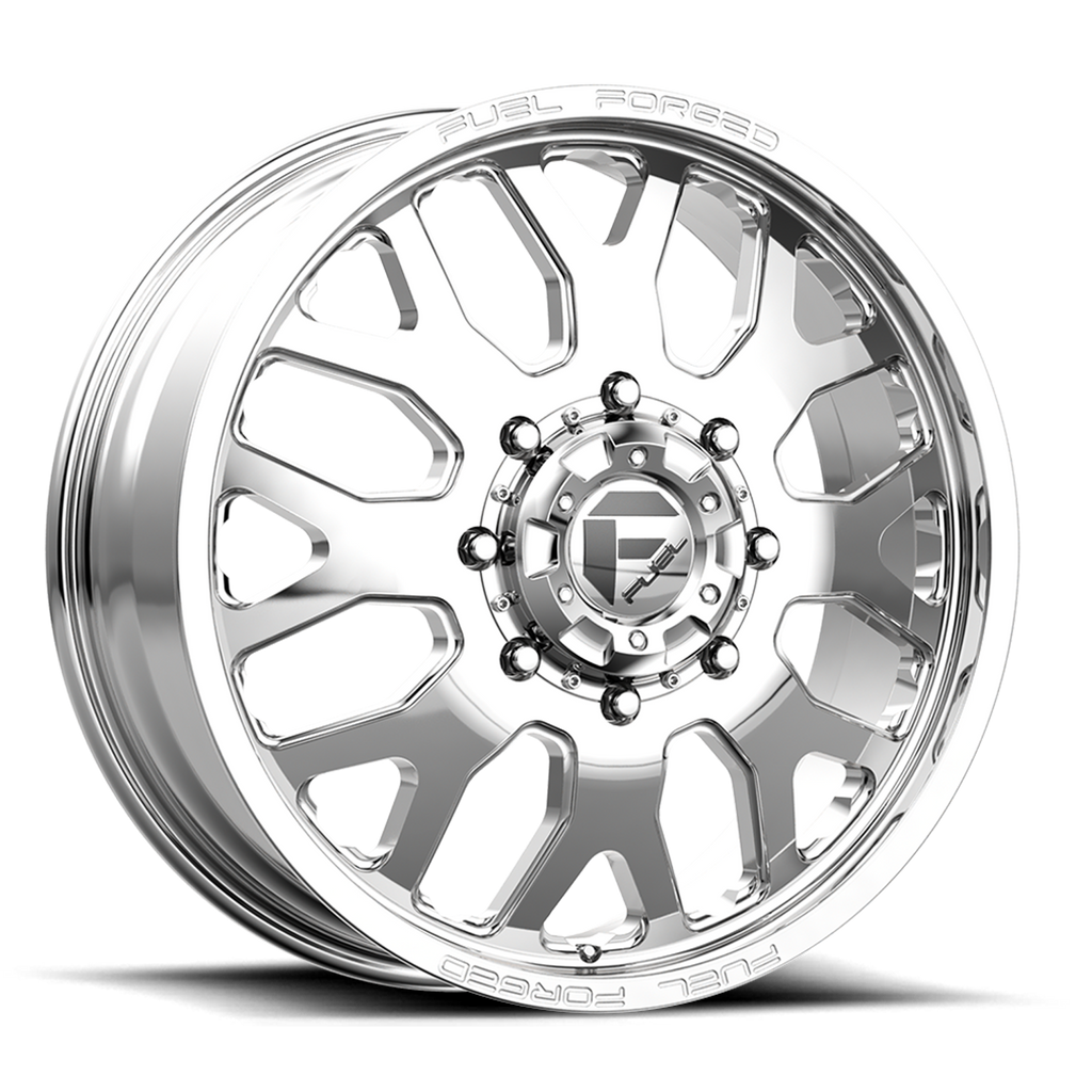 Dually Wheels 20X8.25 FF19D Dually DE19 PO Polished Fuel Off Road Wheels