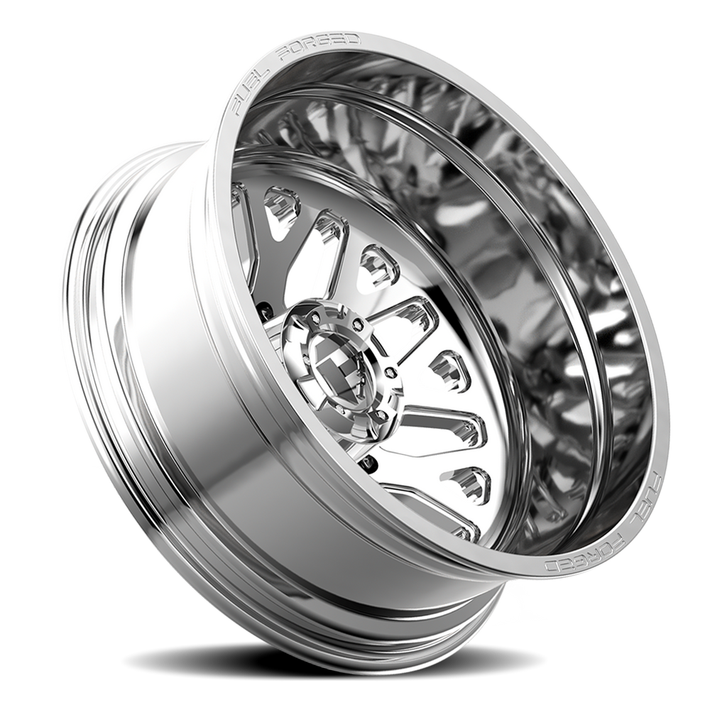 Dually Wheels 24X8.25 FF19D Dually DE19 PO Polished Fuel Off Road Wheels