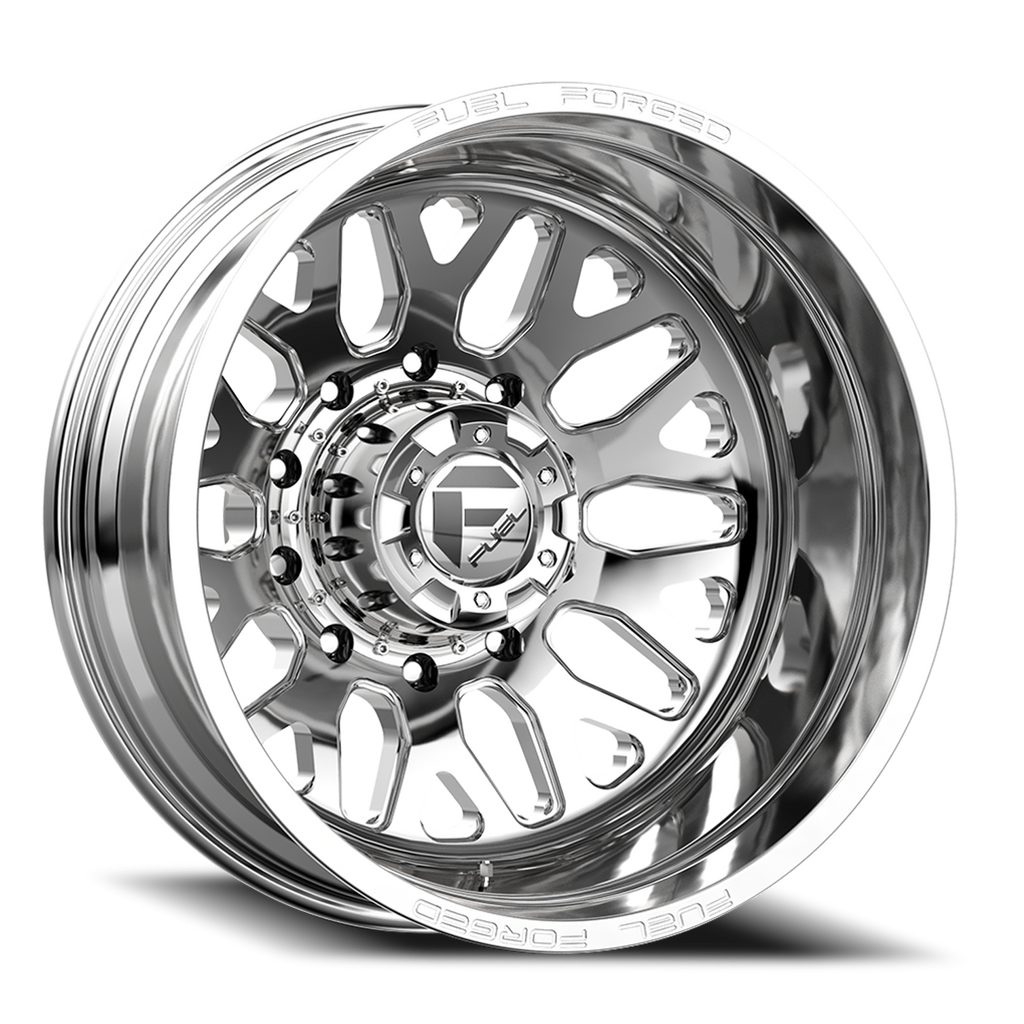 Dually Wheels 24X8.25 FF19D Dually DE19 PO Polished Fuel Off Road Wheels