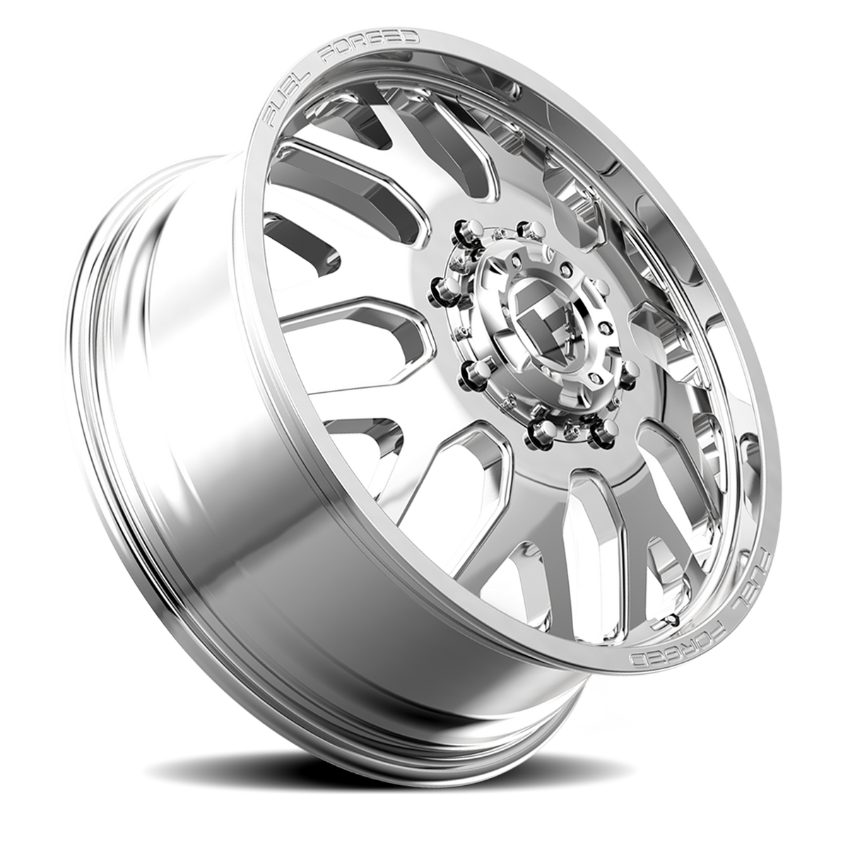 Dually Wheels 24X8.25 FF19D Dually DE19 PO Polished Fuel Off Road Wheels
