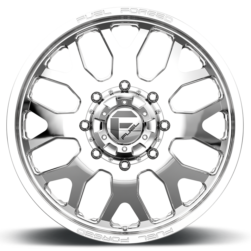 Dually Wheels 24X8.25 FF19D Dually DE19 PO Polished Fuel Off Road Wheels