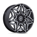 ANOMALY 24X9 5X115/120 74 +38 G-BLK MILL