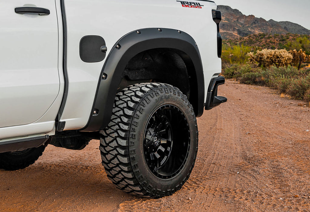 Fender Flares Sport Chevy Silverado 1500 2WD/4WD (2019-2021) Rough Country
