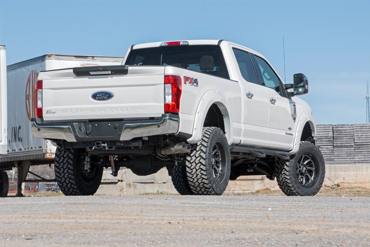Pocket Fender Flares Rivets OxWhite 17-20 F-250/350 Rough Country
