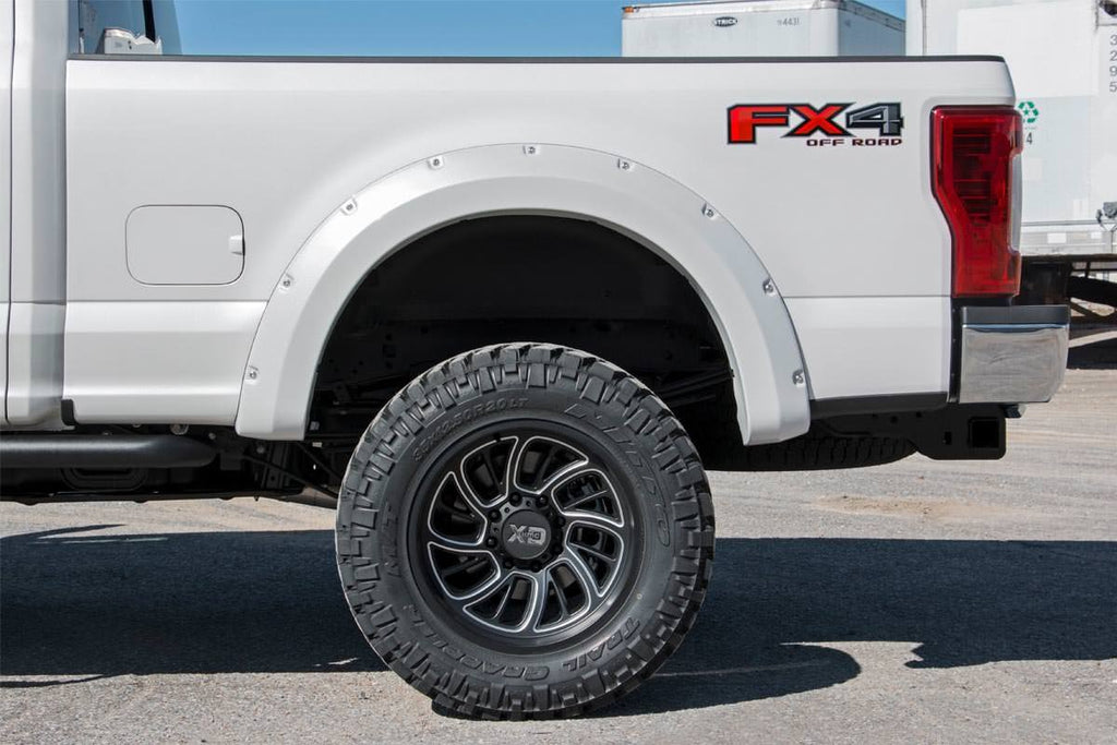 Pocket Fender Flares Rivets OxWhite 17-20 F-250/350 Rough Country