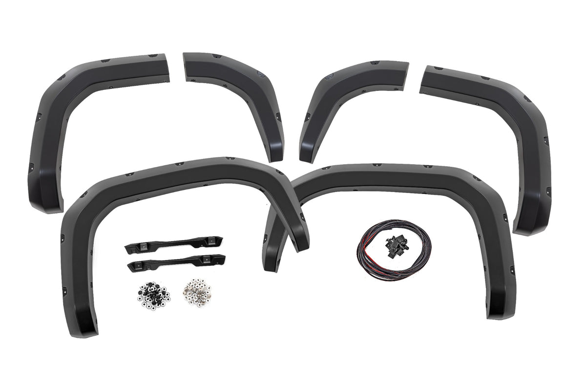 Fender Flares 3U5 Supersonic Red Toyota 4Runner 2WD/4WD (2025-2026) Rough Country