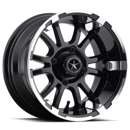 SIXER UTV 12X6.5 MACH G-BLACK -20MM