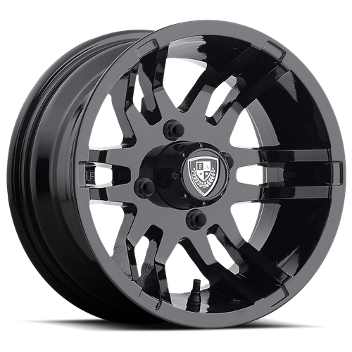 FLEX UTV 12X6 GLOSS BLACK -23MM
