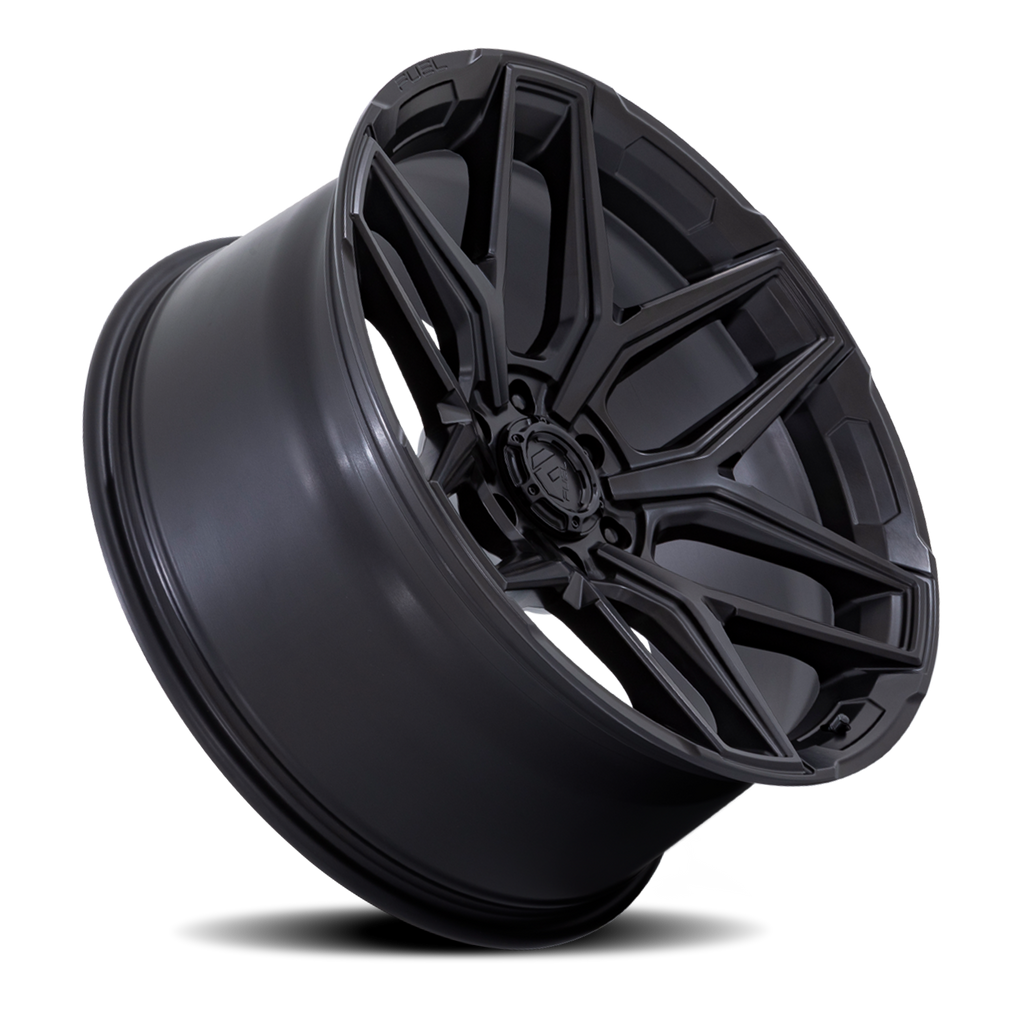 Aluminum Wheels 18X9 Flux 6 FC854MX Blackout Fuel Off Road Wheels