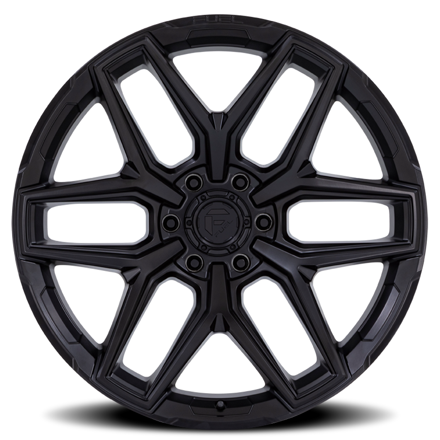 Aluminum Wheels 18X9 Flux 6 FC854MX Blackout Fuel Off Road Wheels