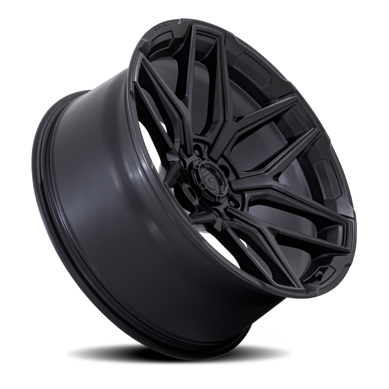 Aluminum Wheels 20X9 Flux 6 FC854MX Blackout Fuel Off Road Wheels