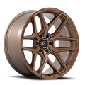 Aluminum Wheels 18X9 Flux 6 FC854ZR Platinum Bronze Fuel Off Road Wheels