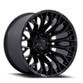 Aluminum Wheels 20X9 Strike FC865 MX Blackout Fuel Off Road Wheels