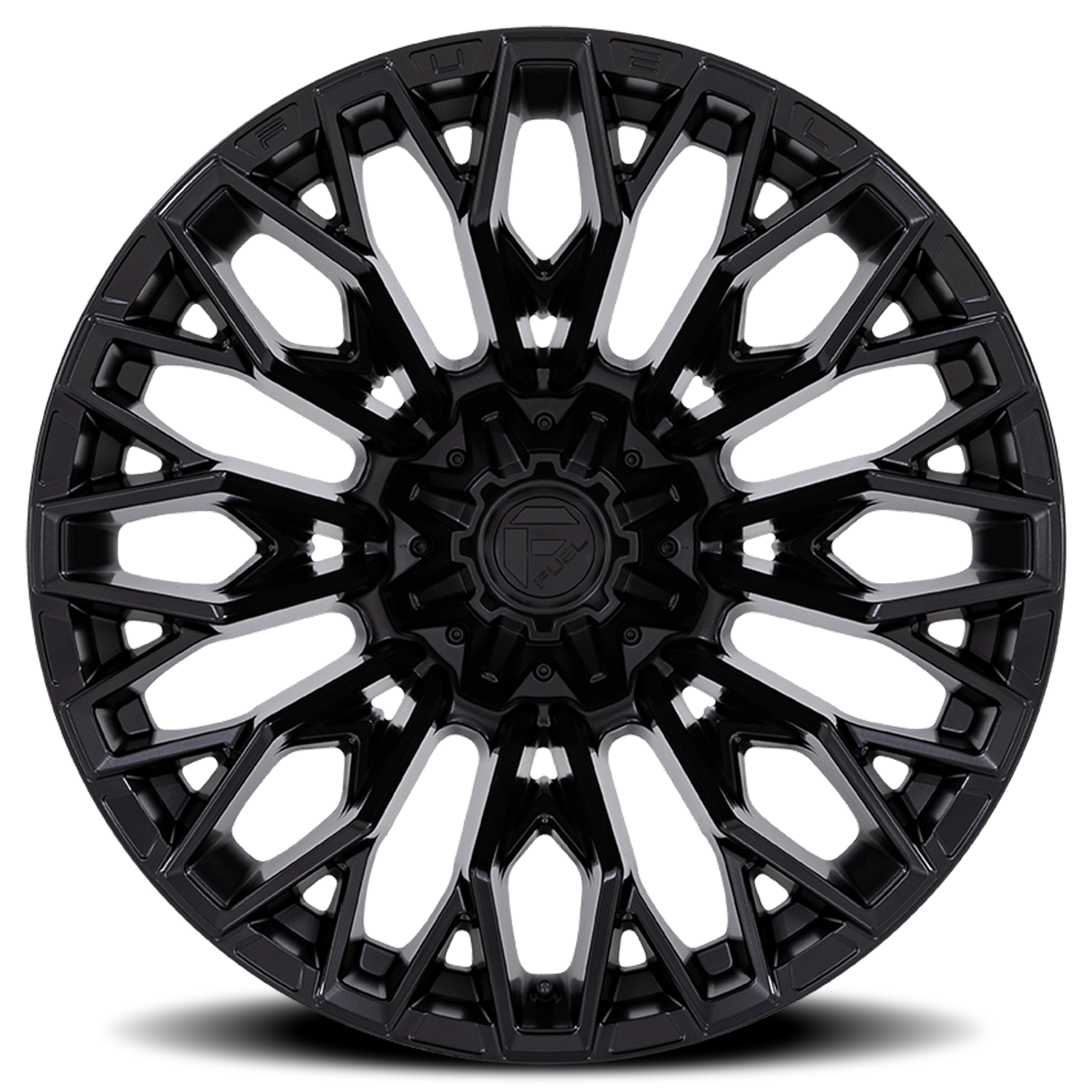 Aluminum Wheels 20X9 Strike FC865 MX Blackout Fuel Off Road Wheels