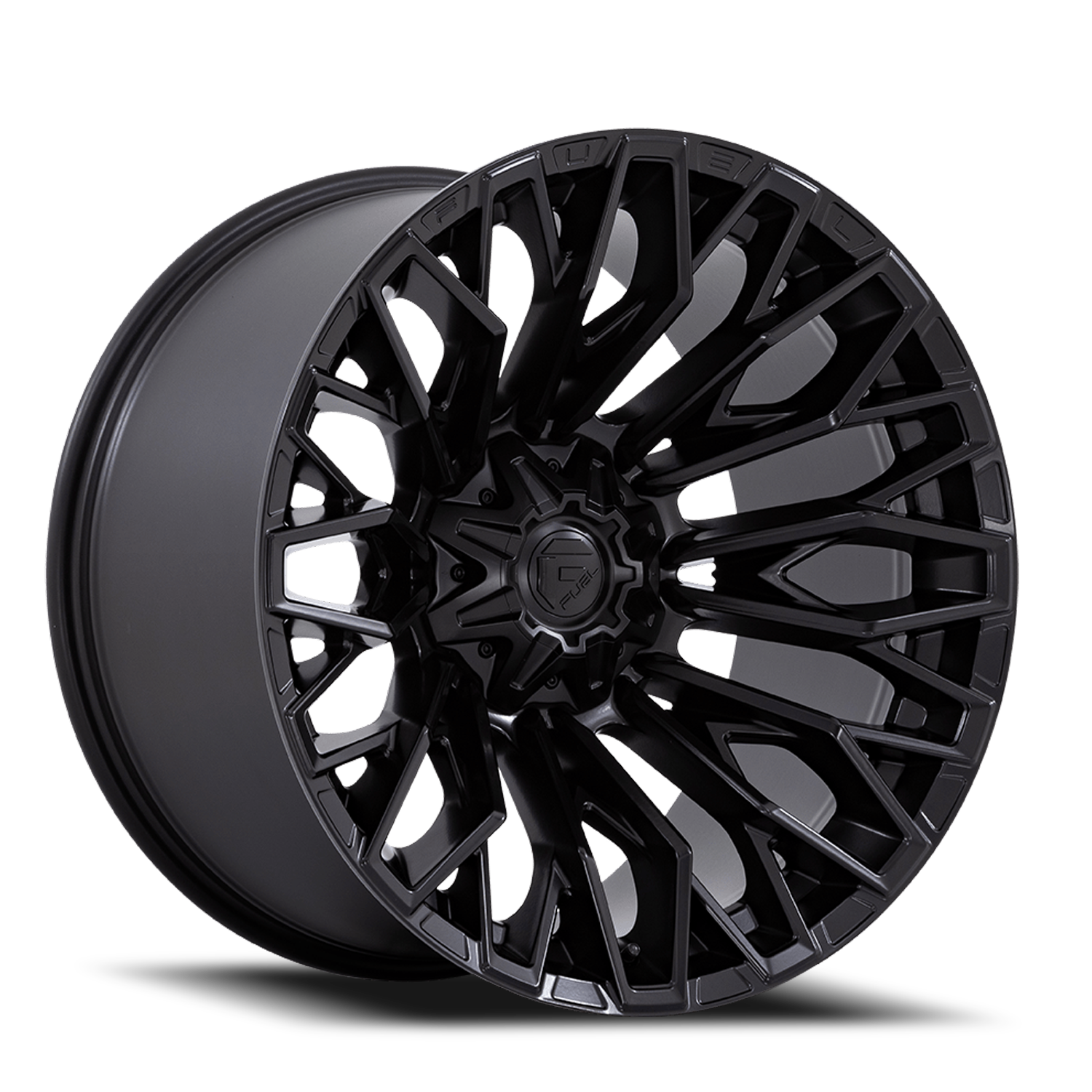 Aluminum Wheels 22X12 Strike FC865 MX Blackout Fuel Off Road Wheels