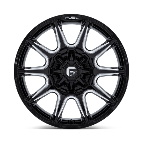 SUPER C 22X10 8X180 124 +10 G-BLK MILL
