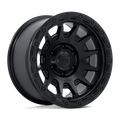 FORTRESS 17X8.5 6X4.5 66 +25 M-BLK G-BLK