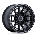 FOXHOUND 17X9 6X135 87 +1 G-BLK-DDT