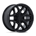 FLUX 17X9 6X135 87 -12 G-BLK