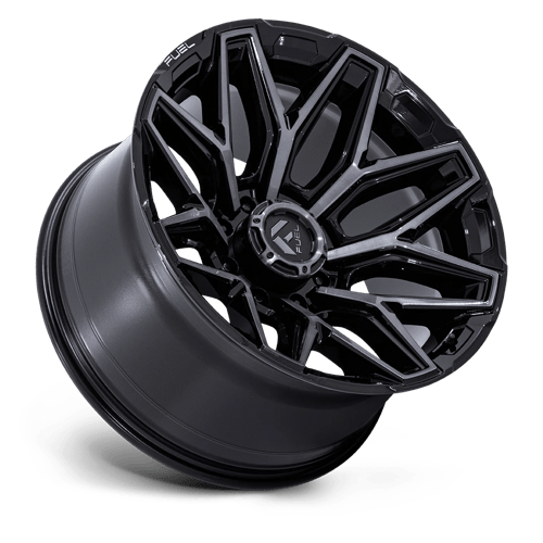 FLUX 22X12 8X180 124 -44 G-BLK GTCC