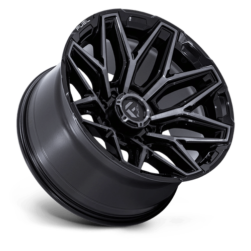 FLUX 22X12 8X180 124 -44 G-BLK GTCC
