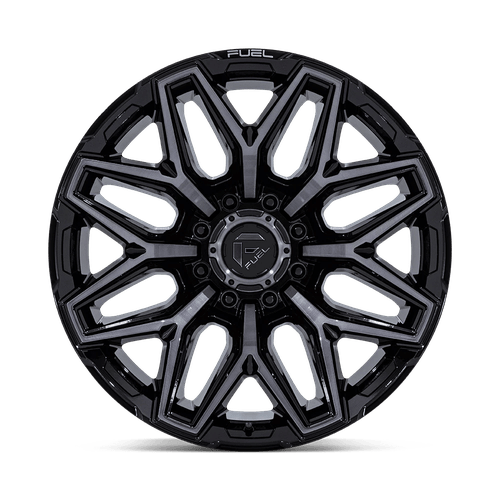 FLUX 22X12 8X180 124 -44 G-BLK GTCC