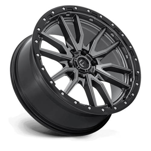 REBEL 22X9 6X5.5 106 +20 M-GMTL-BLK-RG