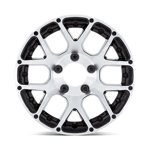 HE1825 15X6 6X5.5 +0 G-BLK-MCH (NO CAP)