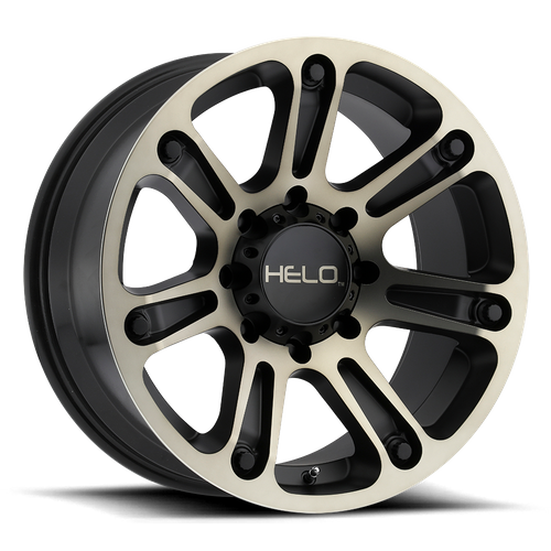 HE904 20X9 5X5.0 SATIN BLACK DTCC -12MM