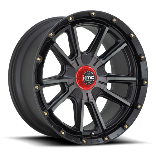 KM100 17X9 6X135/5.5 S-BLK GTCC -12MM