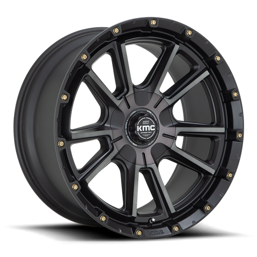 KM100 17X9 6X135/5.5 S-BLK GTCC -12MM