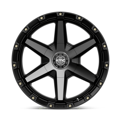 KM101 17X9 6X135/5.5 S-BLK GTCC -12MM